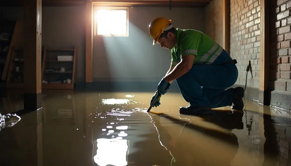 Professional water damage restoration services in Island Lake, IL